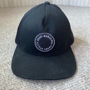 Black Trucker Hat